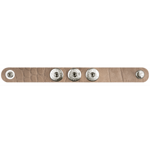BRANSOLETKA BR-07 SZAROBEŻOWA TŁOCZONA BRANSOLETKA BR-07 SZAROBEŻOWA TŁOCZONA
