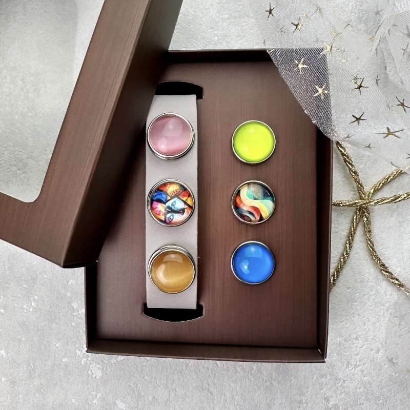 ZESTAW 85 bransoletka słoniowa i 6 klików