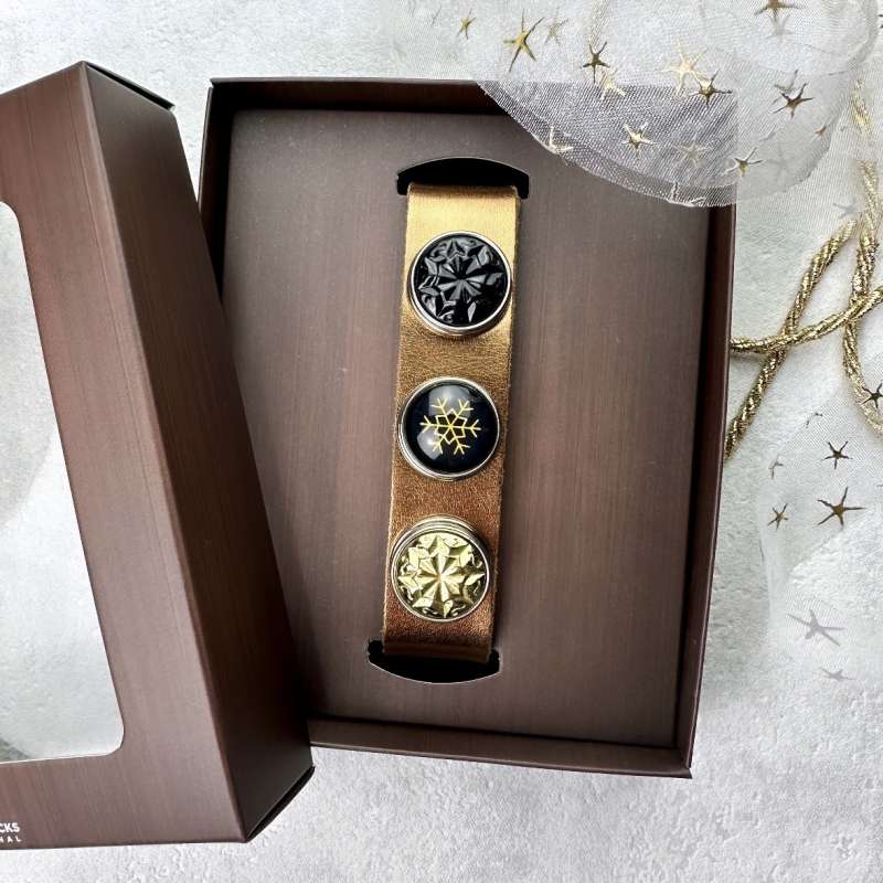 ZESTAW 94 bransoletka miedziana i 3 kliki